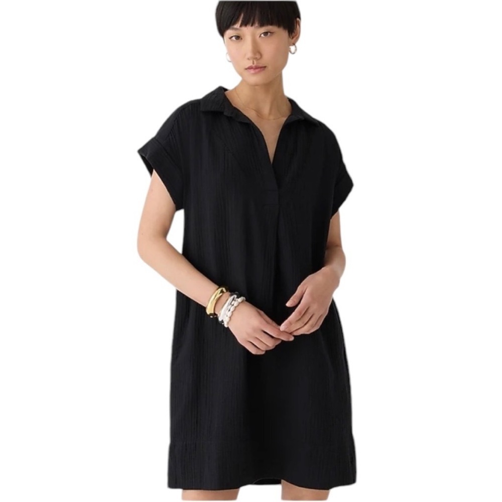 J. Crew Black Mini Dress